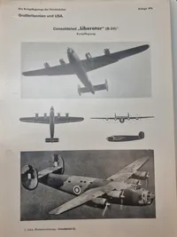 Sjælden original Luftwaffe flykendingsmappe fra 1942
