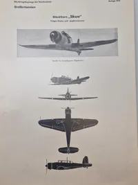 Sjælden original Luftwaffe flykendingsmappe fra 1942