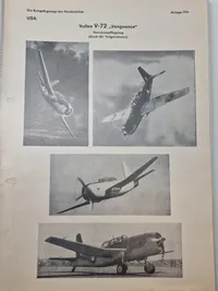 Sjælden original Luftwaffe flykendingsmappe fra 1942