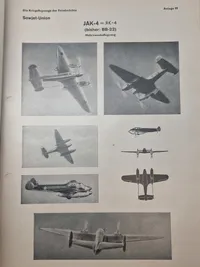 Sjælden original Luftwaffe flykendingsmappe fra 1942