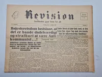 To stk originale eks. af “Revision” som var kendt for opbakningen af danske W-SS frivillige efter krigen