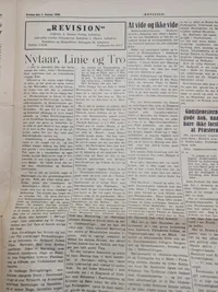 To stk originale eks. af “Revision” som var kendt for opbakningen af danske W-SS frivillige efter krigen