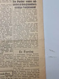 To stk originale eks. af “Revision” som var kendt for opbakningen af danske W-SS frivillige efter krigen