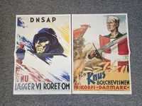 To stk DNSAP plakater - genoptryk