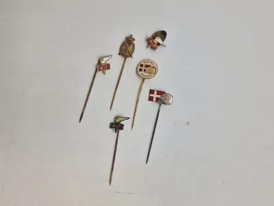 Lot diverse originale nåle