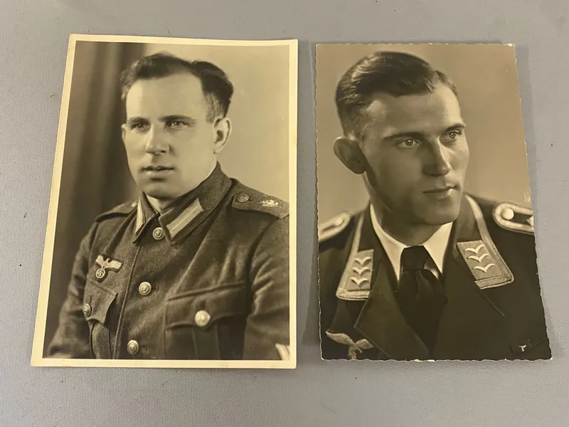 Originale tyske portræt postkort - WWII