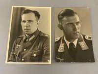 Originale tyske portræt postkort - WWII