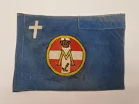 Originalt begravelsesflag - marineforeningen