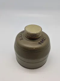 Komplet danske model 1938 gasmaske - anvendt bl.a. 9.april 1940