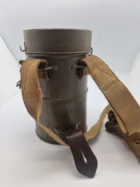 Komplet danske model 1938 gasmaske - anvendt bl.a. 9.april 1940