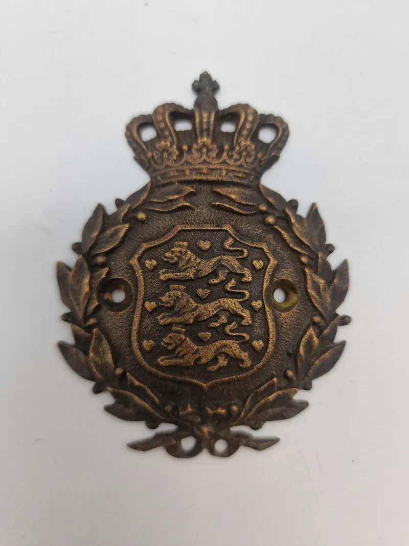 Originalt M23 nummerplade mærke