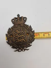 Originalt M23 nummerplade mærke