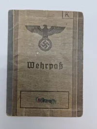 3 stk originale wehrpas - samme mand
