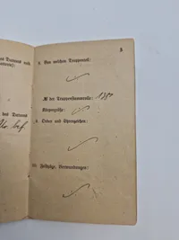 3 stk originale wehrpas - samme mand