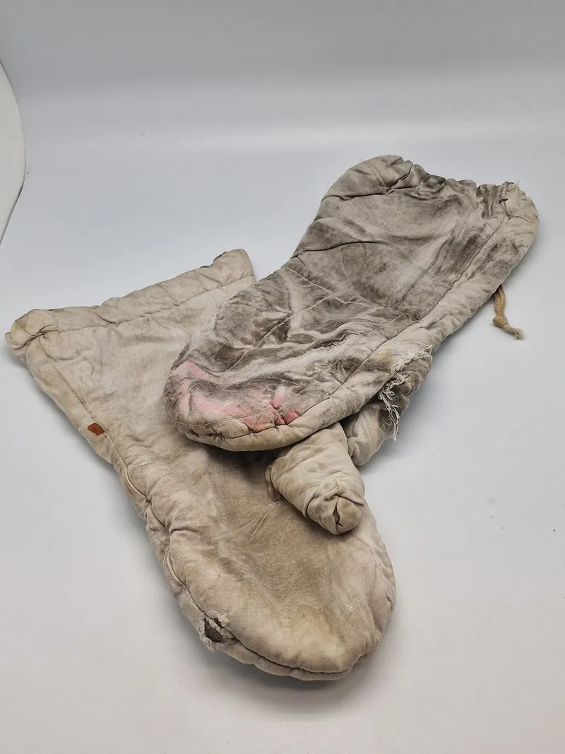 Originale vendbare luffer - grå/hvid Wehrmacht