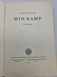 Mein Kampf - bind 1 & 2 Original Dansk