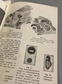 Originale WWII vejledninger som følge efter luftangreb