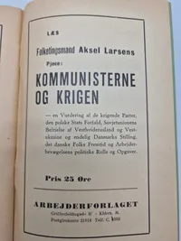 Originalt hæfte - krigsforbryderne