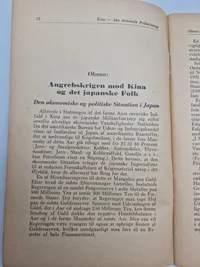 Originalt hæfte - Kina, den nationale frihedskamp