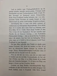 Originalt Dansk Nazistisk propaganda: - 10 ugers krig