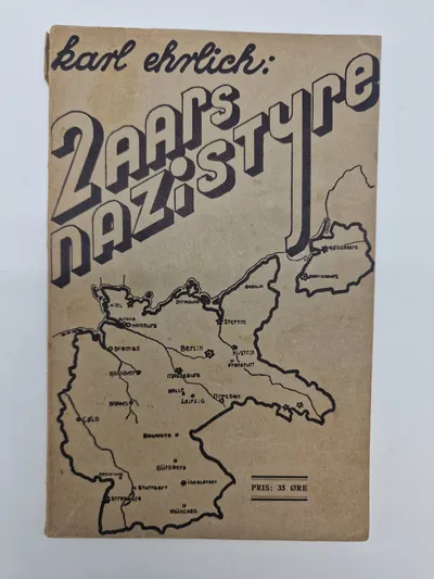 Originalt hæfte - 2 års nazistyre