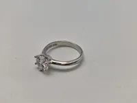 Fingerring - Forgyldt sterlingsølv med certifikat