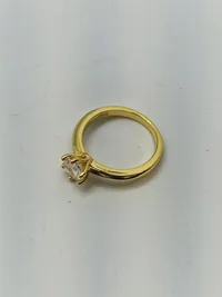 Fingerring - Forgyldt sterlingsølv