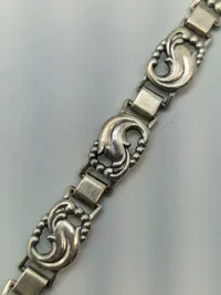Armbånd af sølv ca. 1930/40