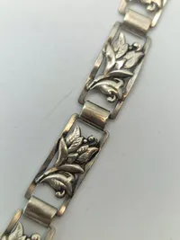 Armbånd af sølv ca. 1930/40