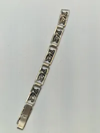 Armbånd af sølv ca. 1930/40
