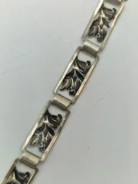 Armbånd af sølv ca. 1930/40