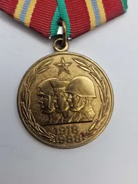 2 stk USSR jubilæumsmedaljer