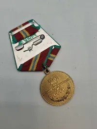 2 stk USSR jubilæumsmedaljer