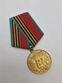 2 stk USSR jubilæumsmedaljer