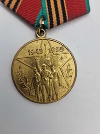 2 stk USSR jubilæumsmedaljer