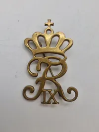 Originalt Frederik IX mærke