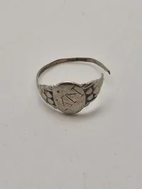 3 stk fingerringe - sølv