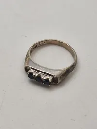 3 stk fingerringe - sølv