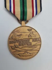 2 stk originale amerikanske medaljer