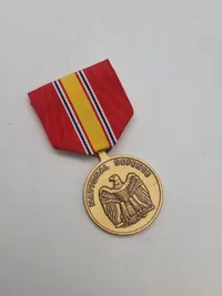 2 stk originale amerikanske medaljer