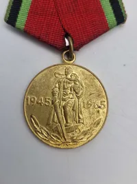 2 stk originale USSR jubilæums medaljer