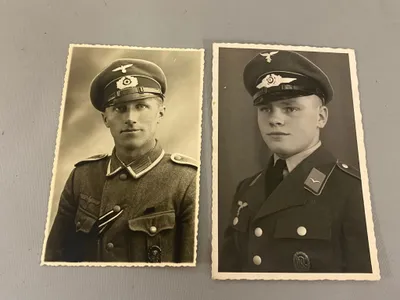 Originale tyske portræt postkort - WWII