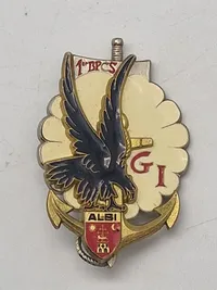 Original fransk paratroopers badge