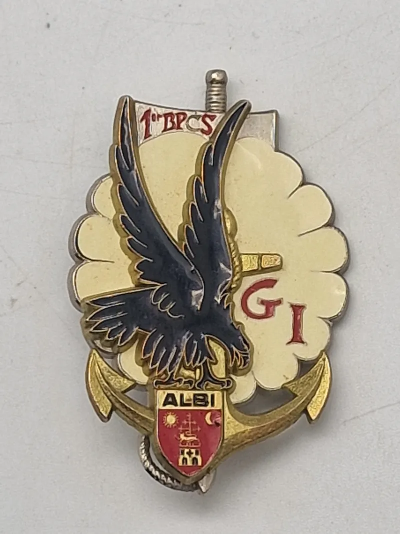 Original fransk paratroopers badge