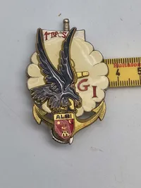 Original fransk paratroopers badge