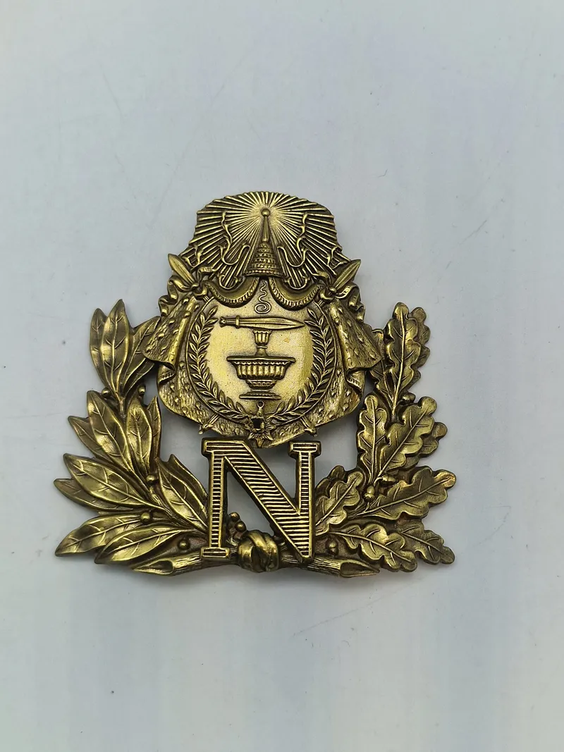 Napoleon shako mærke, original ??