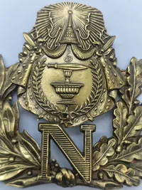 Napoleon shako mærke, original ??