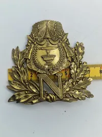 Napoleon shako mærke, original ??