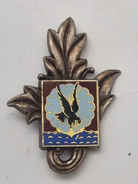 Originalt fransk Airborne comando badge