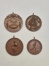 Lot diverse idræts medaljer